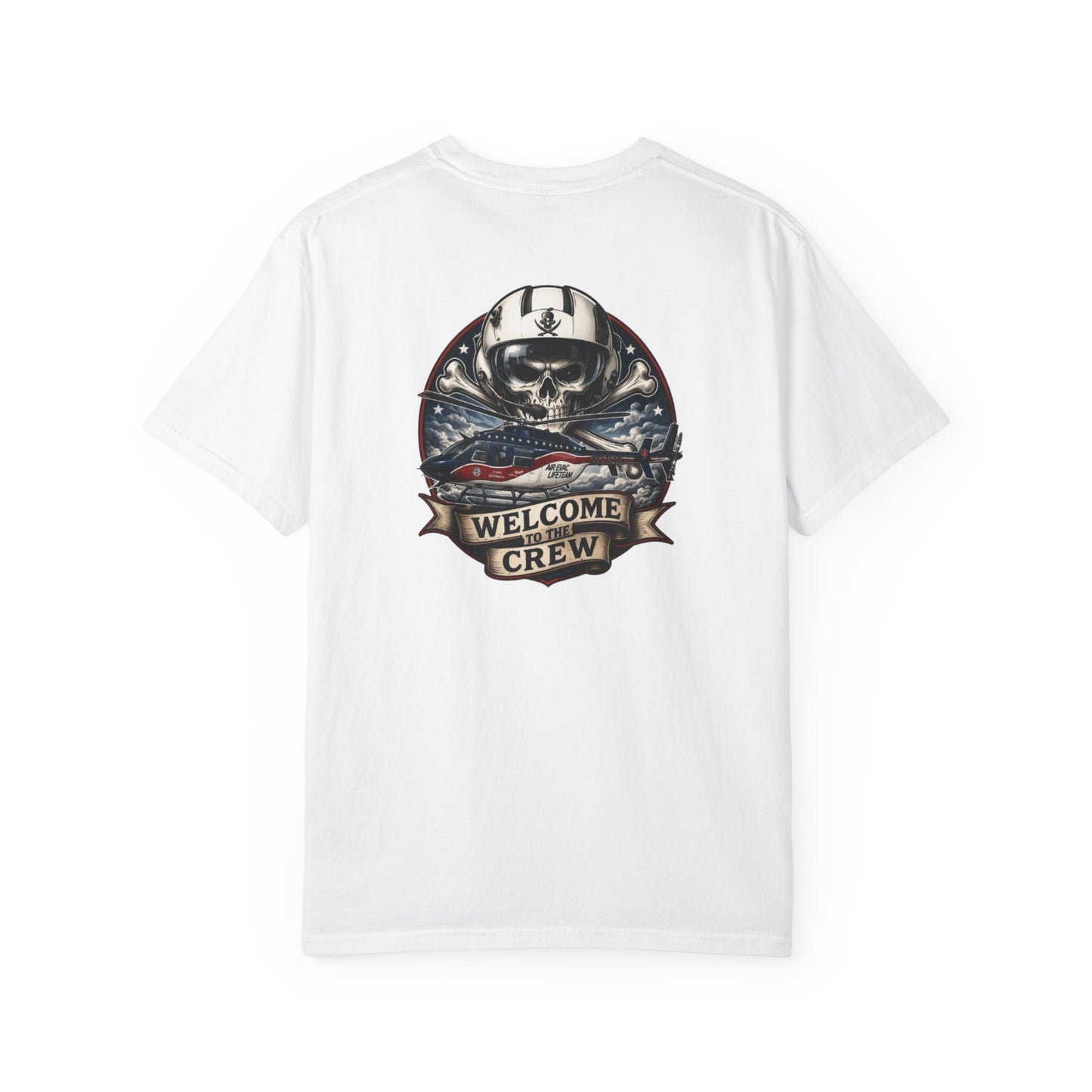 Welcome To the Crew AEL T-Shirt — HEMS Skull T Graphic