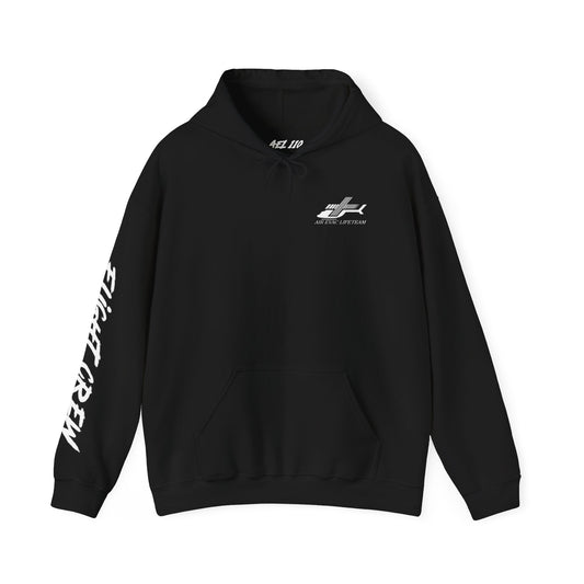 Flight Crew Hoodie — 'We Race the Reaper' Aviation Graphic Hoodie
