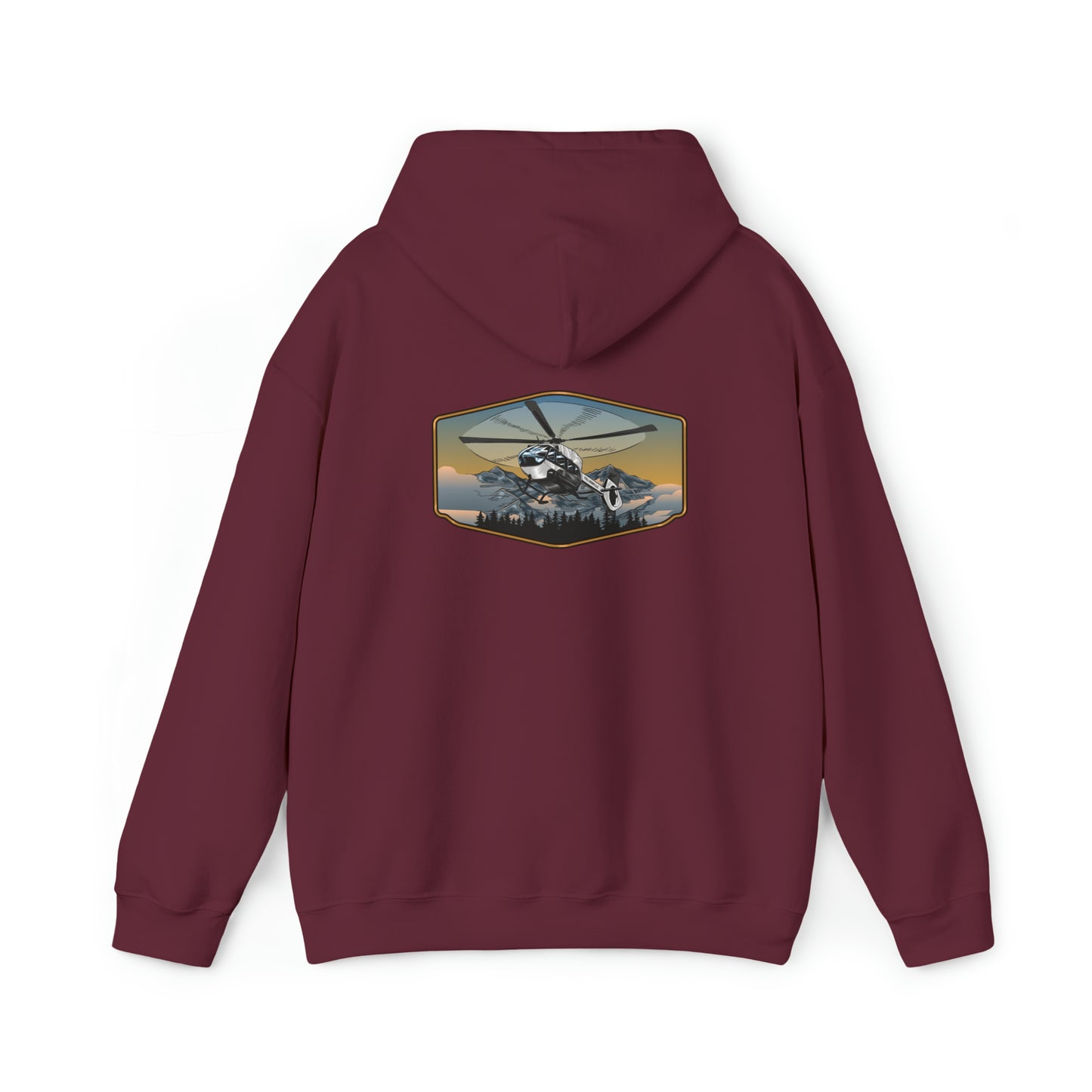 Helicopter Badge Hoodie