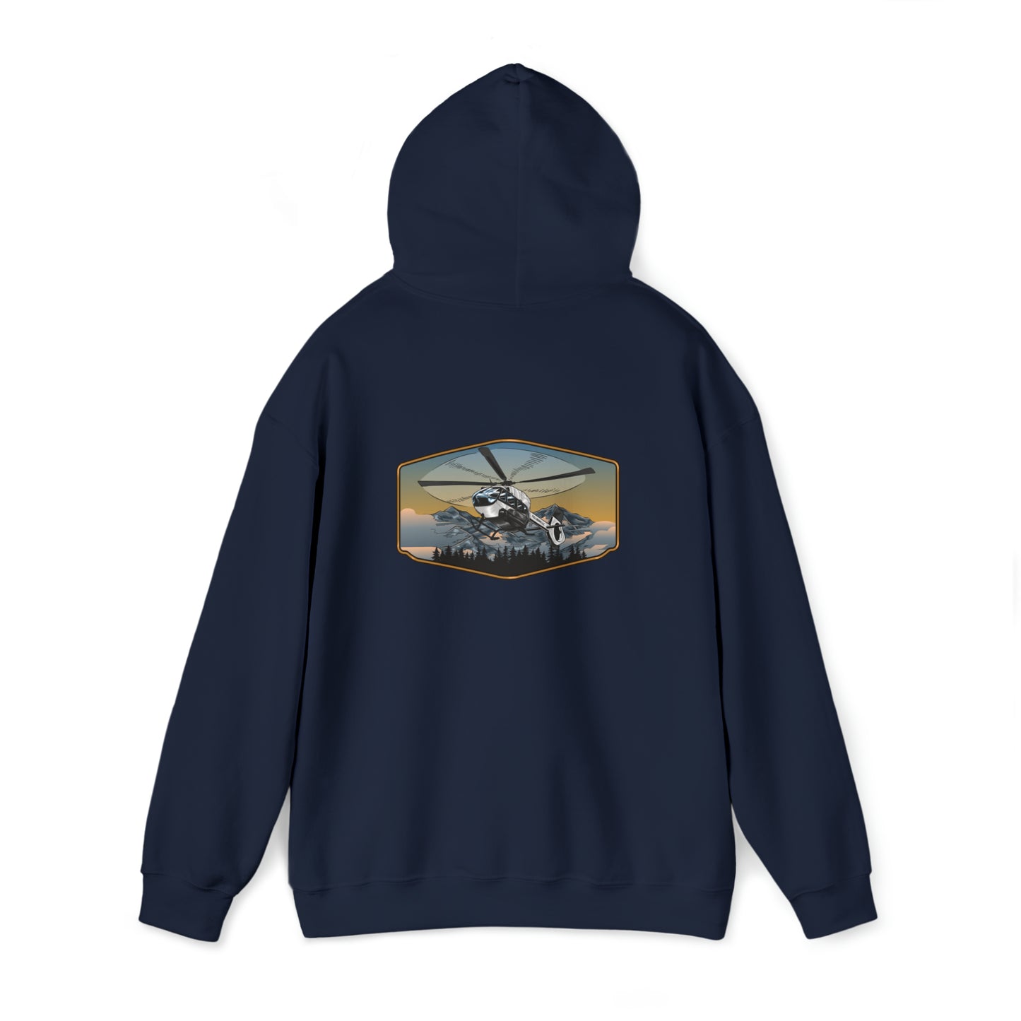 Helicopter Badge Hoodie