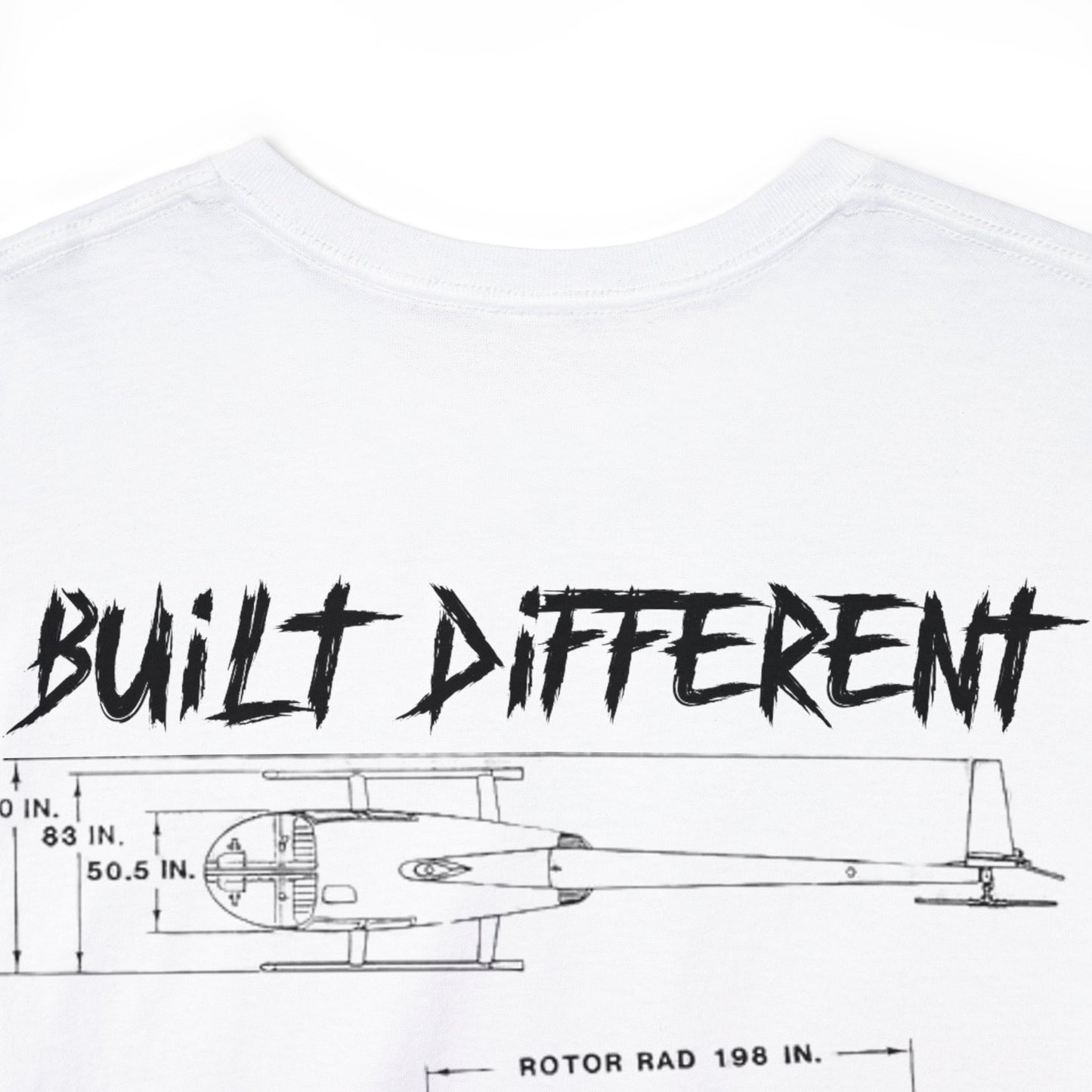 Built Different Tee R44 & Airbus